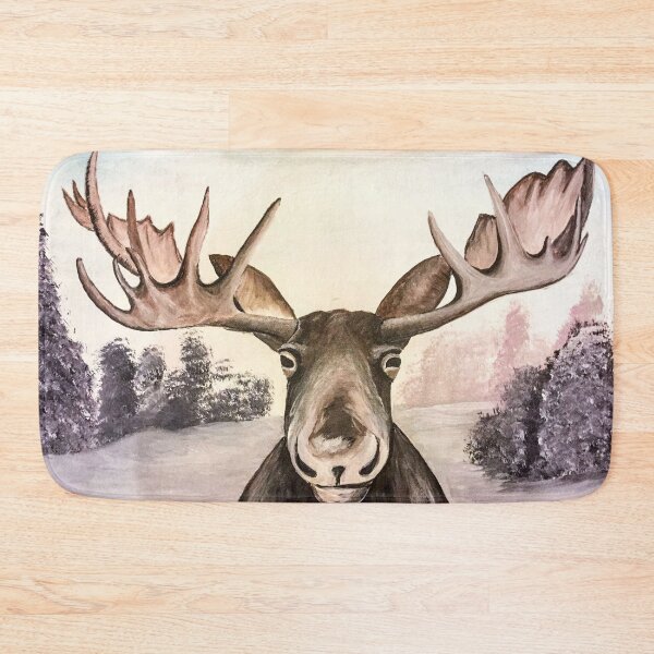 Item preview, Smirking Moose  designed and sold by Hangmyhatart.