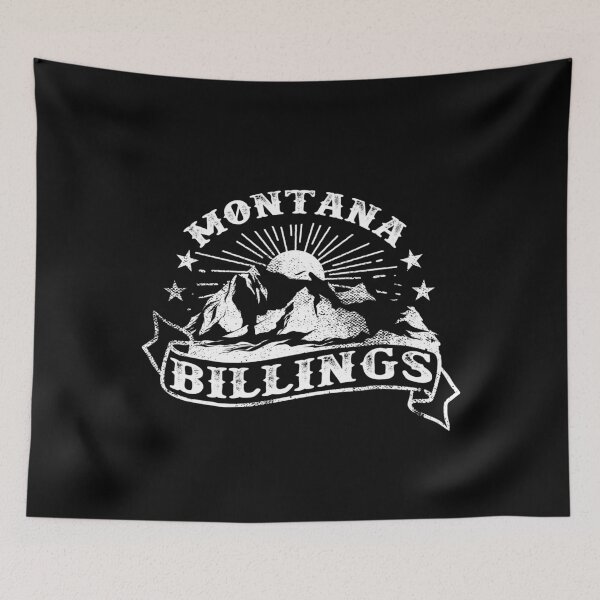 Item preview, Vintage Billings Montana Mountains Tattoo designed and sold by YuliyaR.