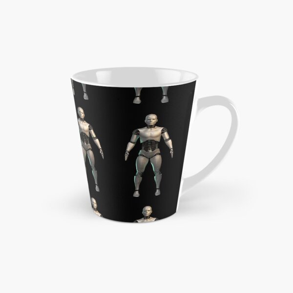 Item preview, futuristic cyborg: male standing robot designed and sold by DottedYeti.