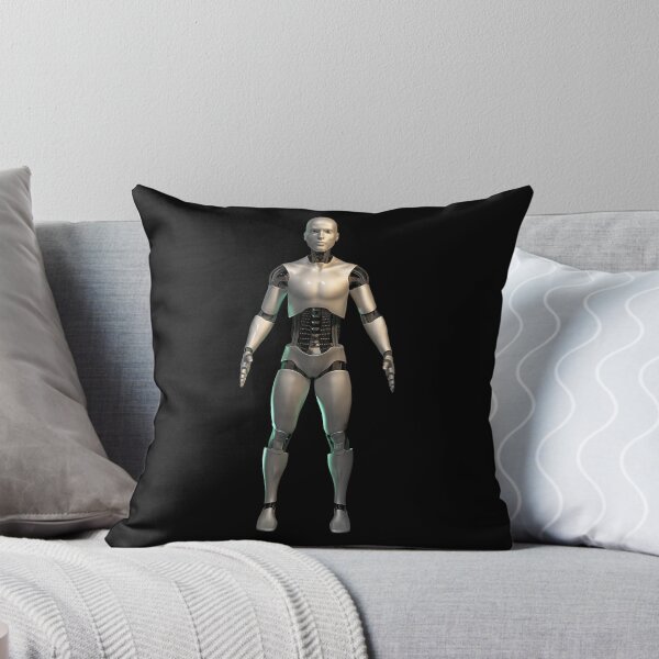 Item preview, futuristic cyborg: male standing robot designed and sold by DottedYeti.
