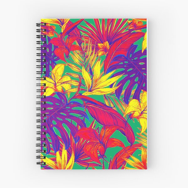 Item preview, Tropical Leaves Colorful Flowers designed and sold by RoyalSunGate.
