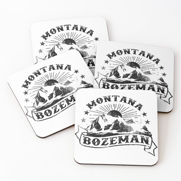 Item preview, Vintage Bozeman Montana Mountains Tattoo designed and sold by YuliyaR.