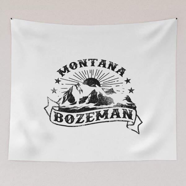 Item preview, Vintage Bozeman Montana Mountains Tattoo designed and sold by YuliyaR.