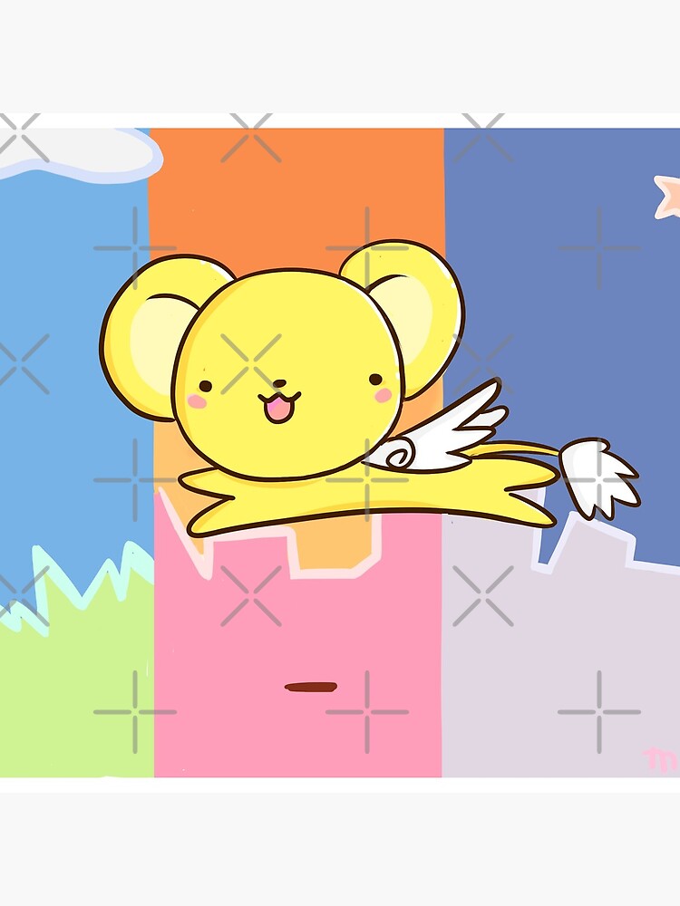 Japanese Cartoon Cardcaptor Tops Anime Sakura Card Captor Kero