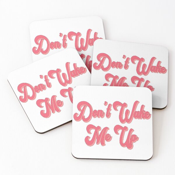 Item preview, Don't Wake Me Up / Hot Pink designed and sold by Megiley.