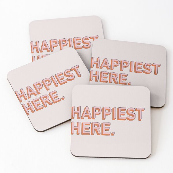 Item preview, Happiest Here. designed and sold by Megiley.