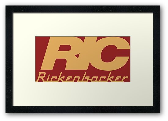 rickenbacker logo plate