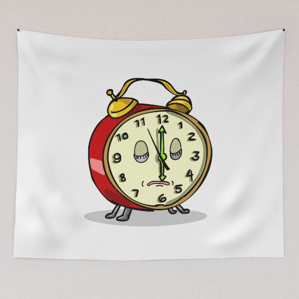 Item preview, Reloj despertador vintage durmiendo dibujos animados designed and sold by patrimonio.