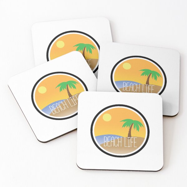 Item preview, Beach Life Sticker designed and sold by HolidayShirts.