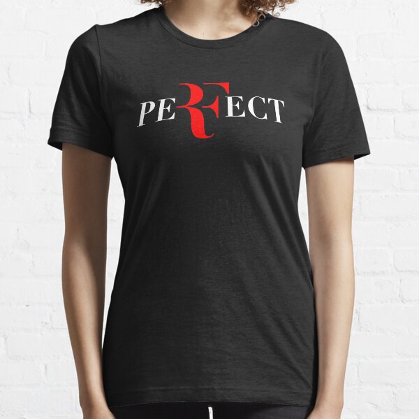 Parfait RF Logo Rouge Blanc T-shirt essentiel