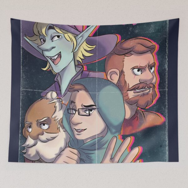 Item preview, THE ADVENTURE ZONE [FANTASY FOUR] designed and sold by BlackHound.