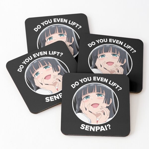 Item preview, Dumbbell Nan Kilo Moteru? Do you even lift, senpai? Akemi Souryuuin designed and sold by Afterparty.