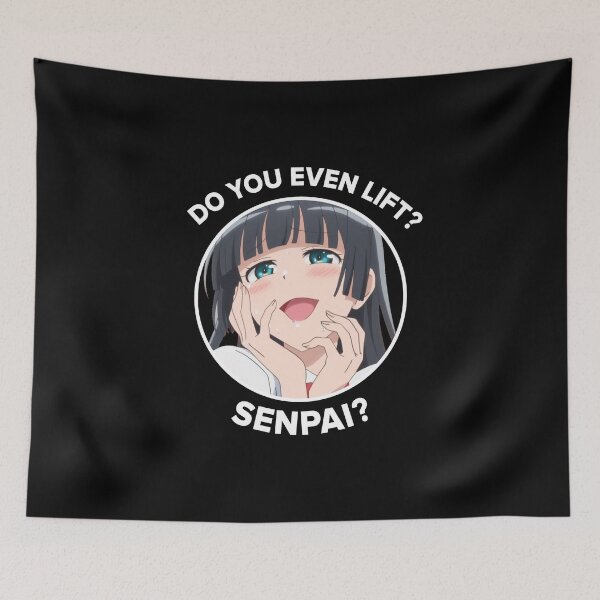 Item preview, Dumbbell Nan Kilo Moteru? Do you even lift, senpai? Akemi Souryuuin designed and sold by Afterparty.