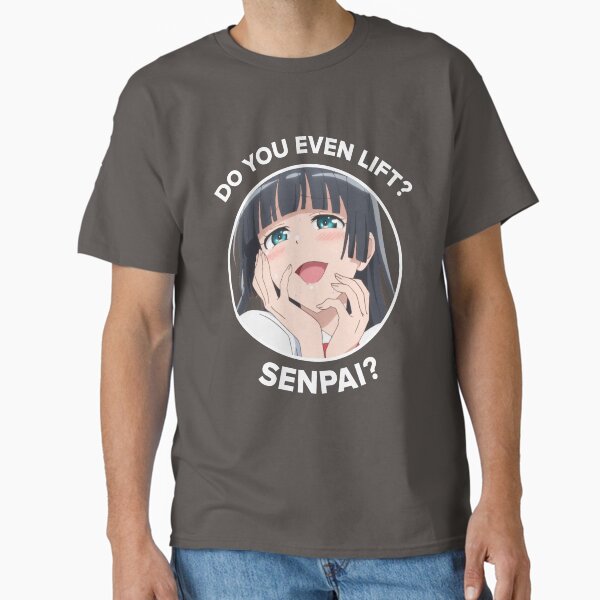 Item preview, Dumbbell Nan Kilo Moteru? Do you even lift, senpai? Akemi Souryuuin designed and sold by Afterparty.