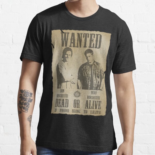 Supernatural - Wanted Dead or Alive Essential T-Shirt