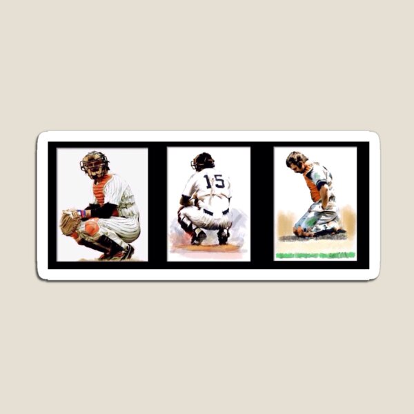 Thurman Munson #15 Jersey Number Greeting Card for Sale by