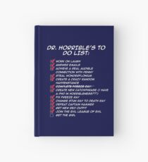 Dr. Horrible's To Do List Hardcover Journal