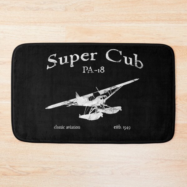 Item preview, PA-18 Super Cub on Floats Classic Vintage Design designed and sold by RealPilotDesign.