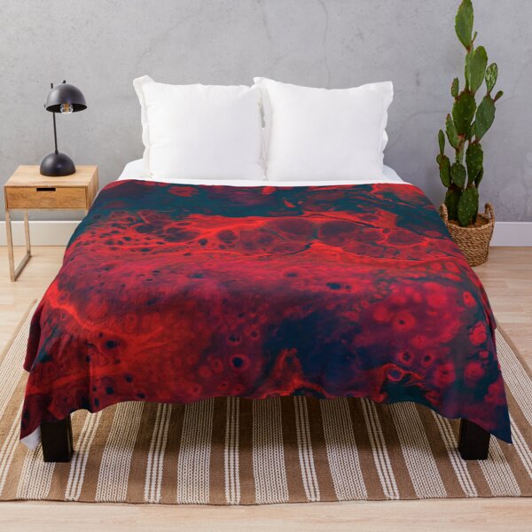 Item preview, Red Lava Oil Slick Painting designed and sold by PODLizardWizard.