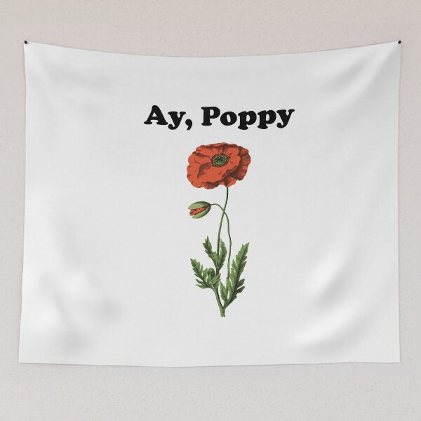 Item preview, Ay Poppy Wildflower designed and sold by thebeeholder.