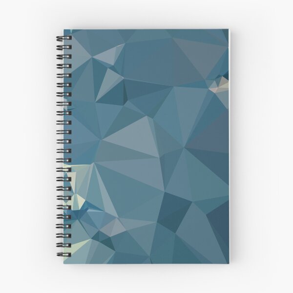 Item preview, Cadet Blue Abstract Low Polygon Background designed and sold by retrovectors.