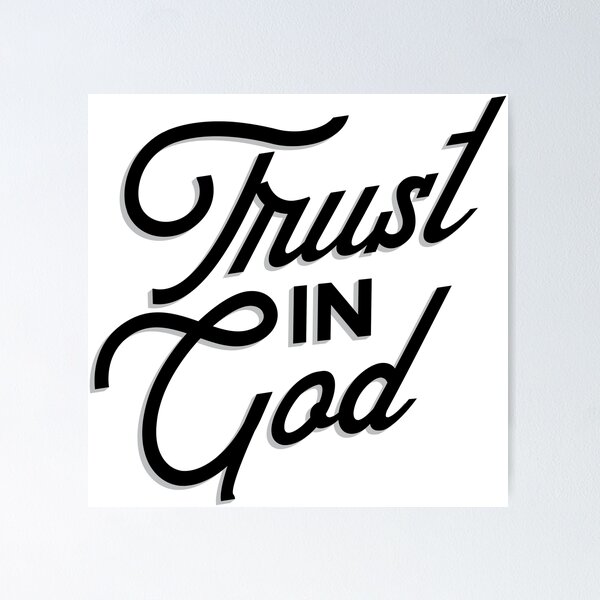 Item preview, Trust In God Christian Sticker designed and sold by christianshirts.