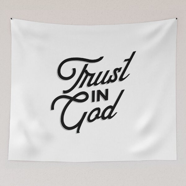 Item preview, Trust In God Christian Sticker designed and sold by christianshirts.