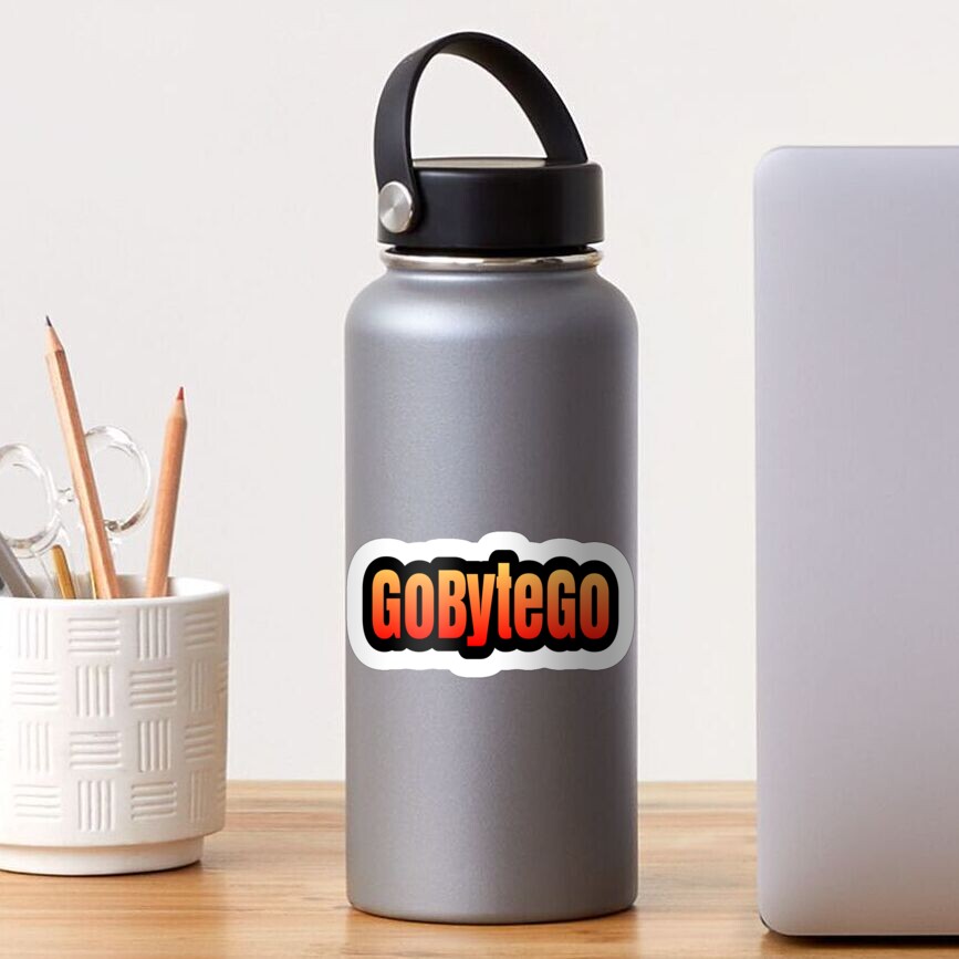 GoByteGo Logo Sticker