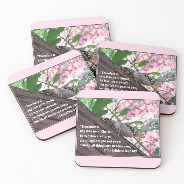 Item preview, 2 Corinthians 5:17 with Butterfly designed and sold by Linda Walsh.