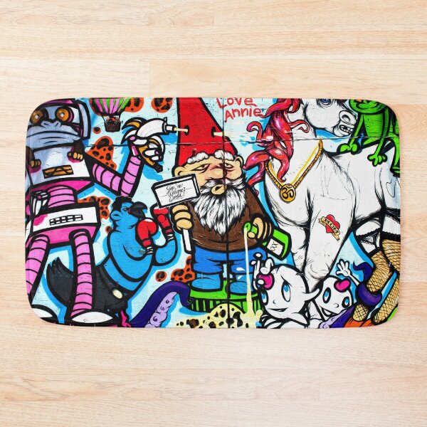 Item preview, Drunk Magic Gnome Street Art designed and sold by PODLizardWizard.