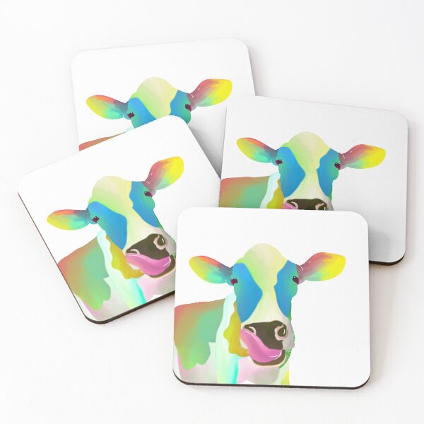 Item preview, Colorful Cow designed and sold by piedaydesigns.