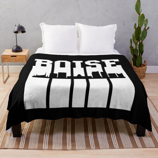 Item preview, Boise Skyline - White designed and sold by ScapegoatPrints.