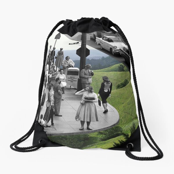 Street Drawstring Bag