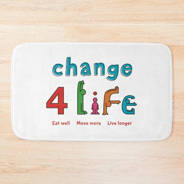 Item preview, Change  4 life - eat well. move more, live longer  designed and sold by Singerevita.