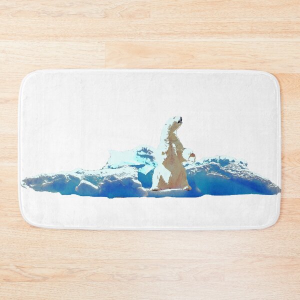 Item preview, Stranded Polar Bear designed and sold by PODLizardWizard.