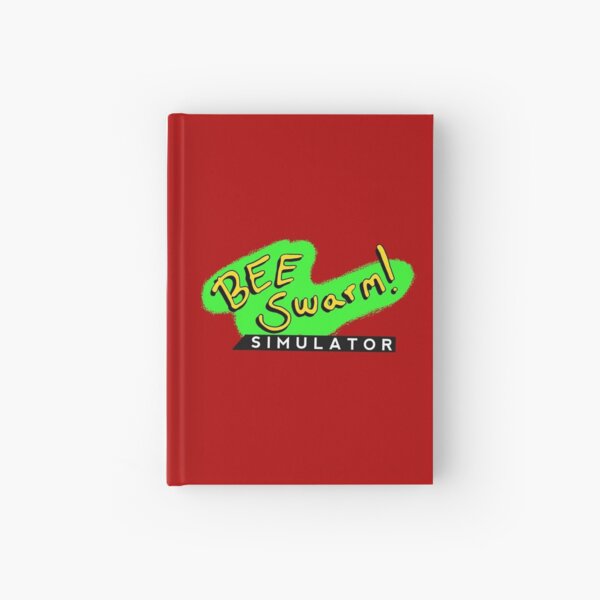 Bee Swarm Simulator Hardcover Journals Redbubble - roblox thinking simulator how to get robux zephplayz