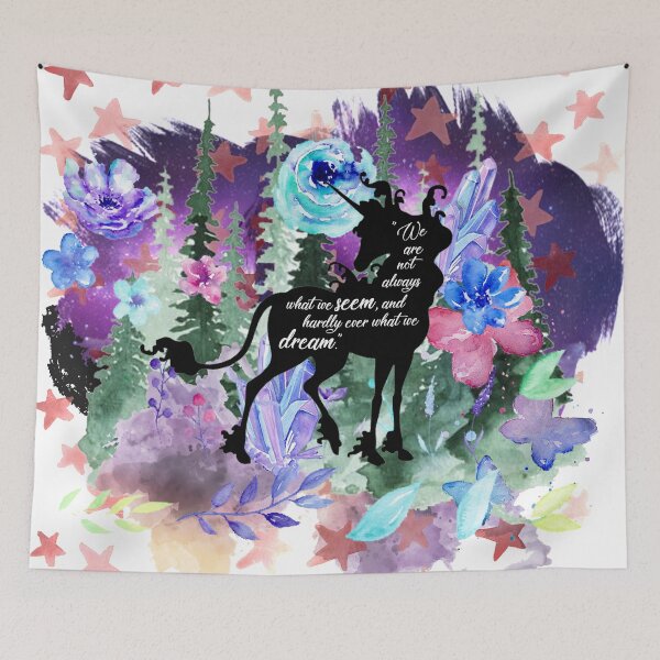 Item preview, The Last Unicorn Quote designed and sold by GiantSquid1.