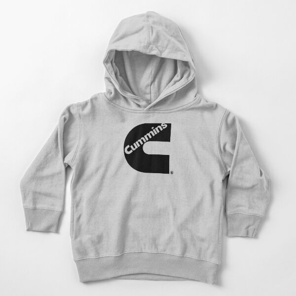 Cummins Truck Logo Noir Sweat à capuche épais pour tout-petit