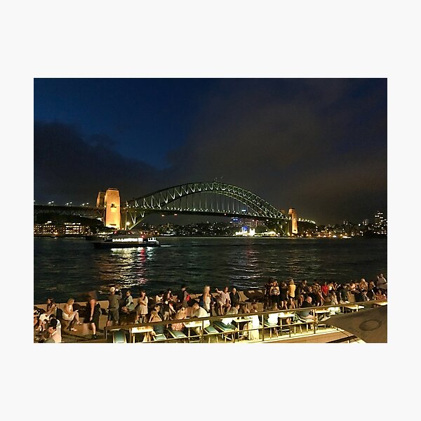 Item preview, Sydney Harbour Bridge Night designed and sold by Michael McGimpsey.