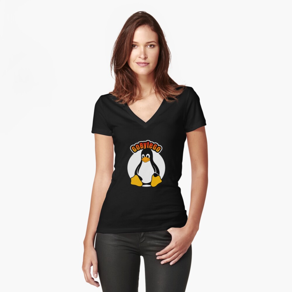 Item preview, Fitted V-Neck T-Shirt designed and sold by adamsinger77.