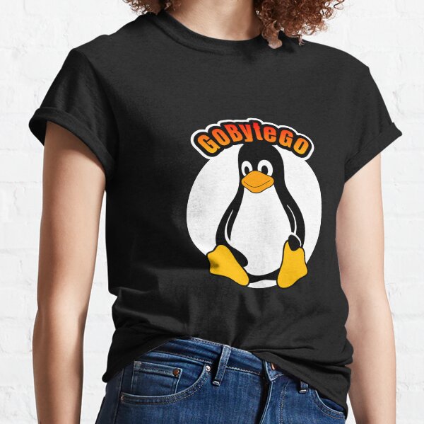 Tux GoByteGo dot Classic T-Shirt