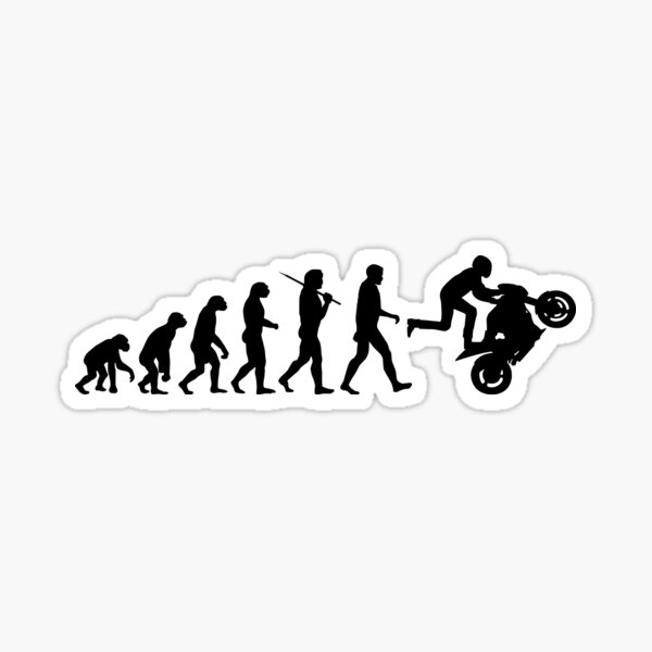 Item preview, Motorcycle Wheelie designed and sold by Waves.
