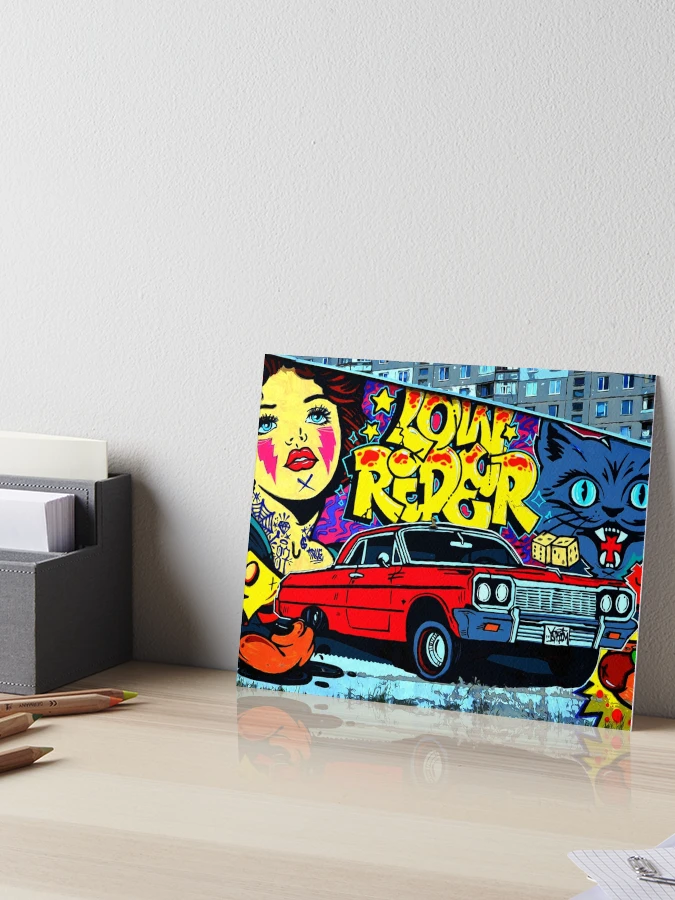 Low Rider Graffiti Street Art Columbia