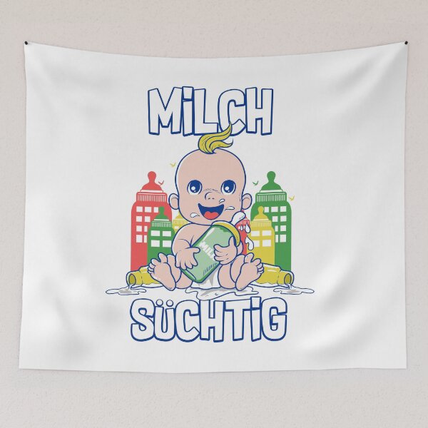 Item preview, Milk Addicted Baby Body Longarm Stickers 09630 designed and sold by HustleChicken.