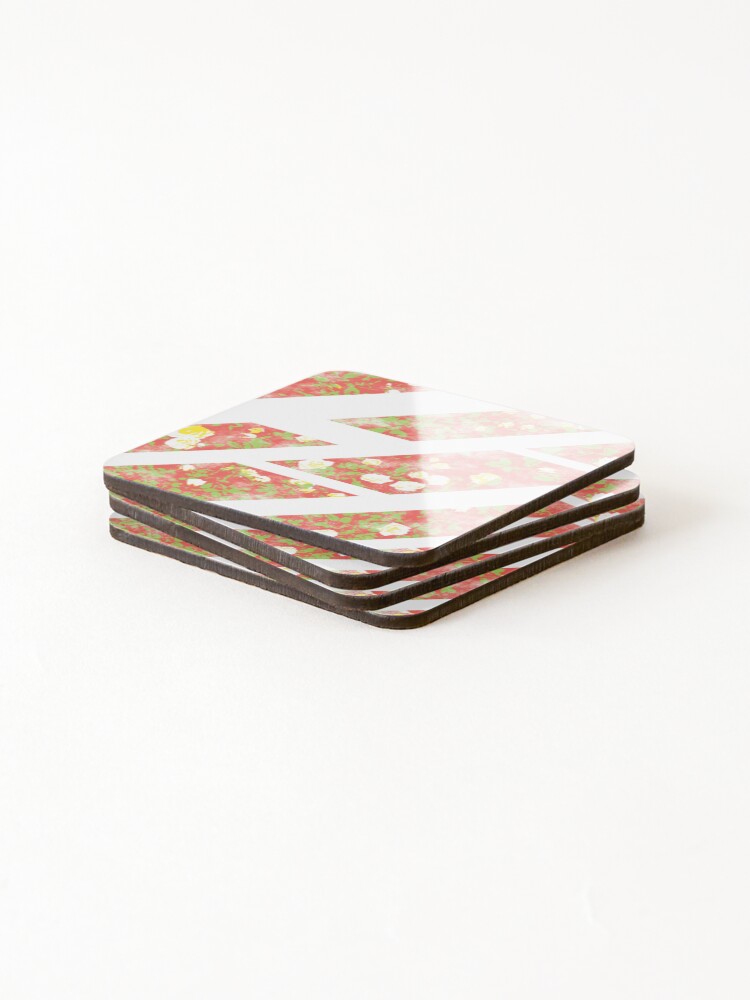Thumbnail 4 of 5, Coasters (Set of 4), Discount Roses designed and sold by AugustaGolden.