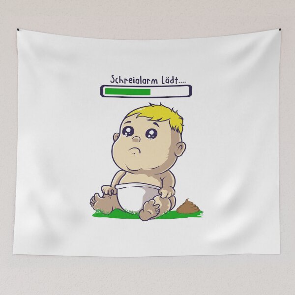 Item preview, Cry alarm baby Body Langarm Stickers 09630 designed and sold by HustleChicken.