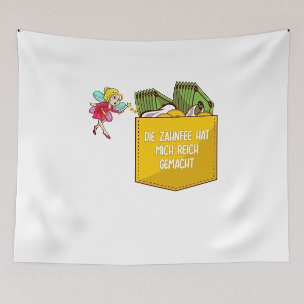 Item preview, Toothfairy made me rich baby Body Langarm Stickers 09630 designed and sold by HustleChicken.