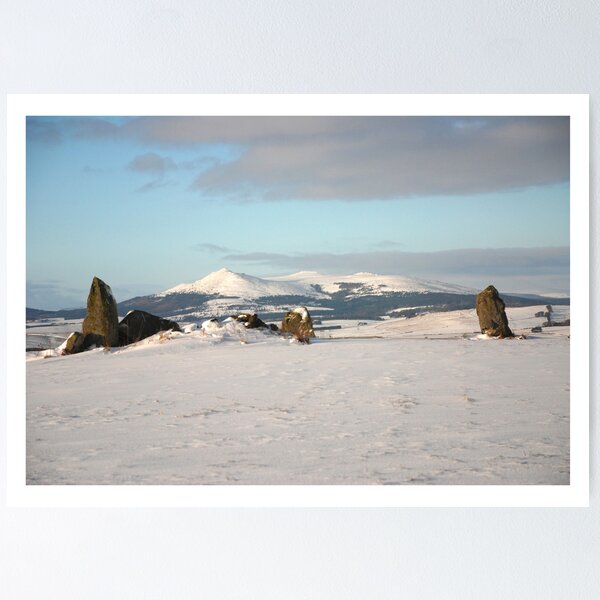 Item preview, Bourtie Recumbent stone circle and Bennachie designed and sold by R John Hughes.