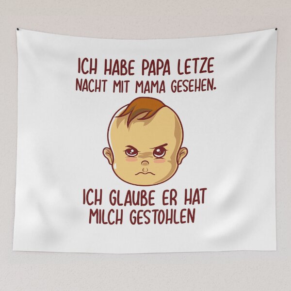Item preview, the stolen milk Baby Body Langarm Stickers 09630 designed and sold by HustleChicken.
