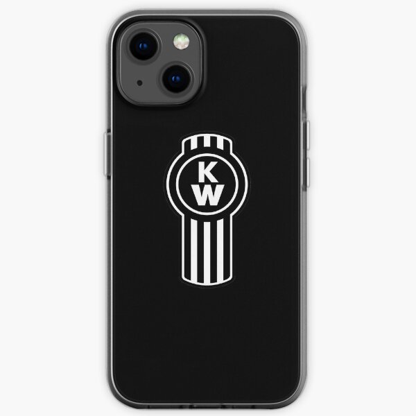 Kenworth Truck Logo Schwarz iPhone Flexible Hülle